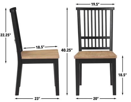 Magnolia 54-inch Round 5-Piece Dining Set from Steve Silver - Luna Furniture