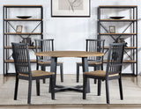Magnolia 54-inch Round 5-Piece Dining Set from Steve Silver - Luna Furniture