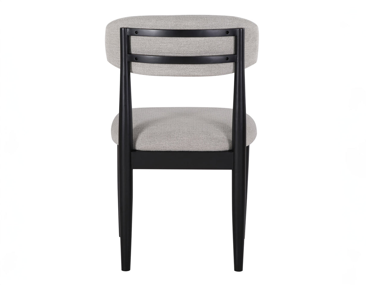 Magnolia Upholstered Side Chair, Black, Set of 2 from Steve Silver - Luna Furniture