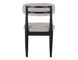 Magnolia Upholstered Side Chair, Black, Set of 2 from Steve Silver - Luna Furniture