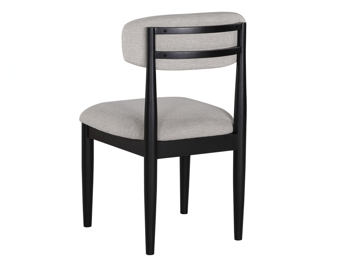 Magnolia Upholstered Side Chair, Black, Set of 2 from Steve Silver - Luna Furniture