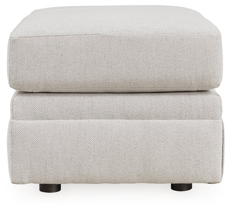 Maitelynn Chair and Ottoman in Chalk from Ashley - Luna Furniture