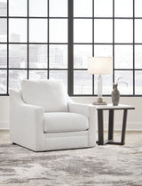 Maitelynn Sofa, Loveseat, Chair and Ottoman in Chalk from Ashley - Luna Furniture