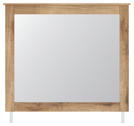 Makidern Tan Bedroom Mirror from Ashley - Luna Furniture
