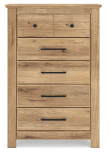 Makidern Tan Chest of Drawers from Ashley - Luna Furniture
