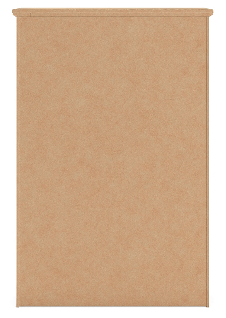 Makidern Tan Chest of Drawers from Ashley - Luna Furniture