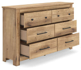 Makidern Tan Dresser from Ashley - Luna Furniture