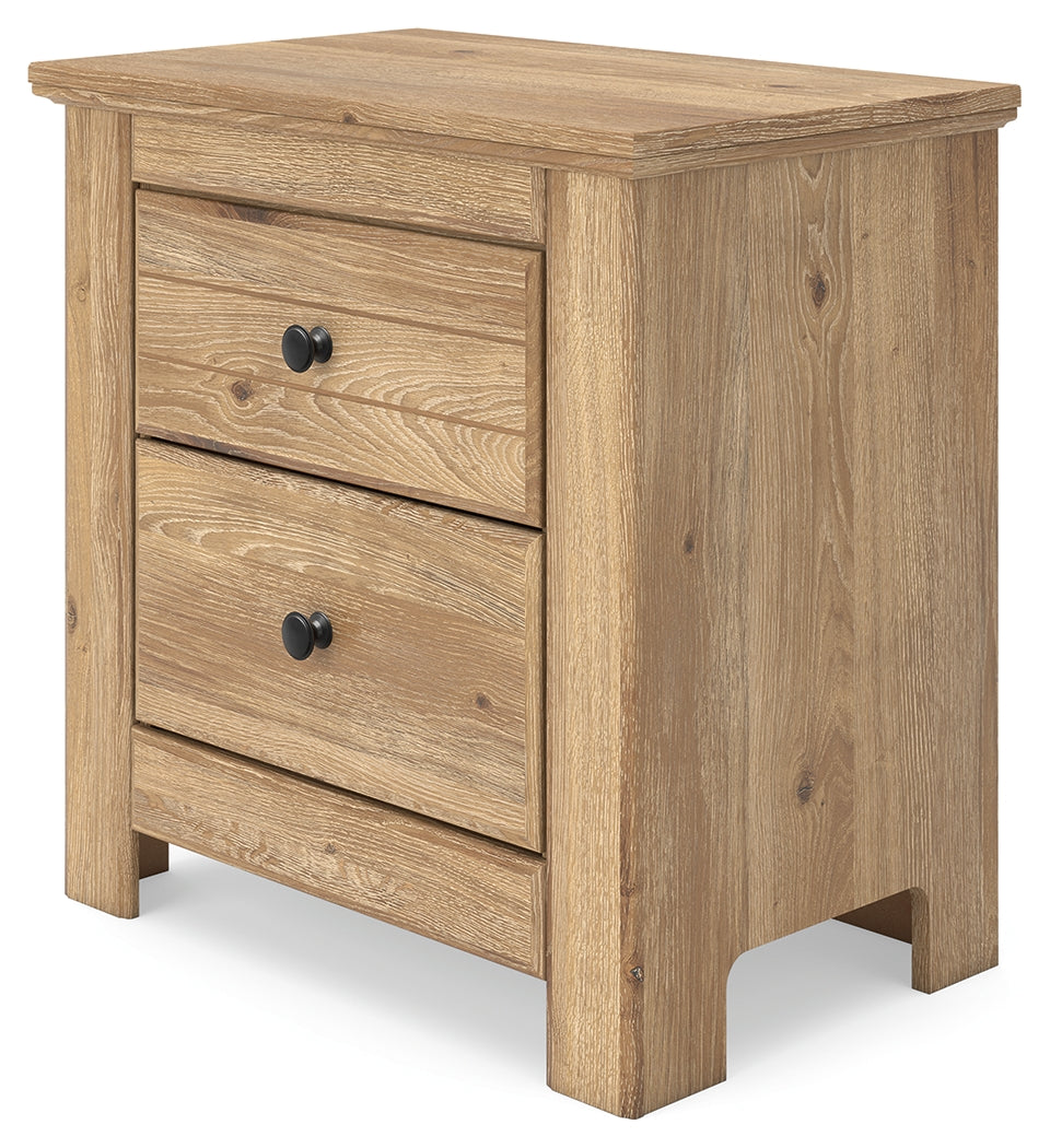 Makidern Tan Nightstand from Ashley - Luna Furniture