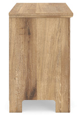 Makidern Tan Nightstand from Ashley - Luna Furniture