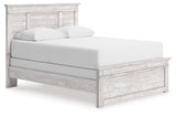Makidern Whitewash Queen Panel Bed from Ashley - Luna Furniture