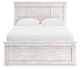 Makidern Whitewash Queen Panel Storage Bed from Ashley - Luna Furniture