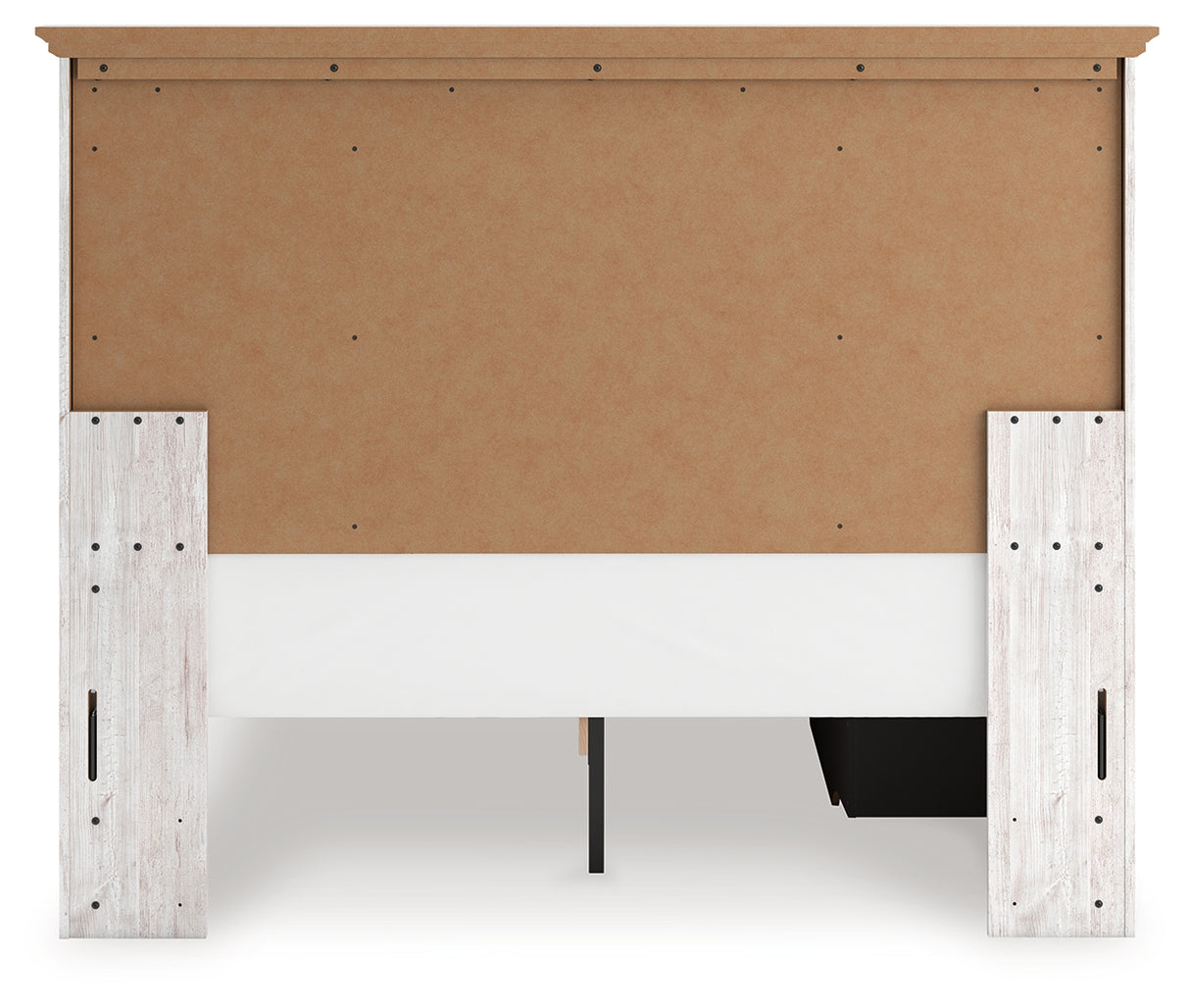 Makidern Whitewash Queen Panel Storage Bed from Ashley - Luna Furniture