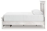 Makidern Whitewash Queen Panel Storage Bed from Ashley - Luna Furniture