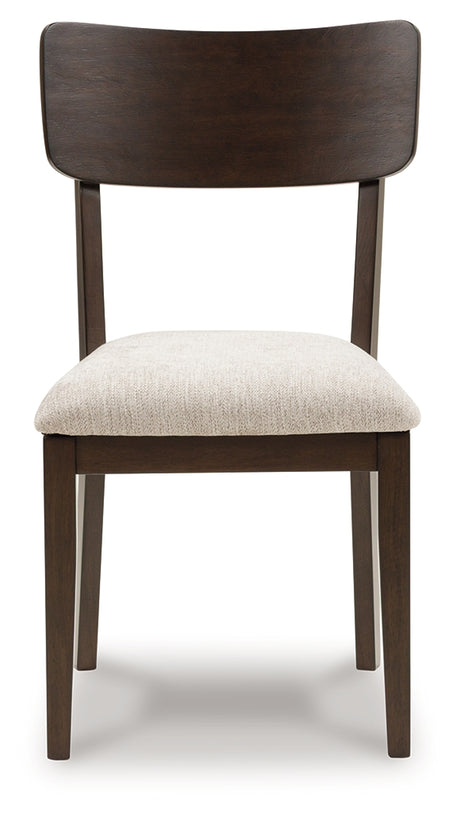 Mallenette Merlot Dining Chair, Set of 2 from Ashley Furniture - Luna Furniture