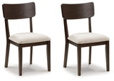 Mallenette Merlot Dining Chair (Set of 2) from Ashley - Luna Furniture