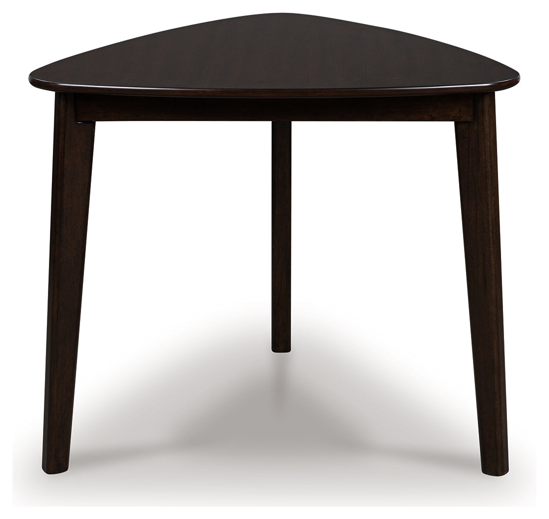 Mallenette Merlot Dining Table from Ashley - Luna Furniture