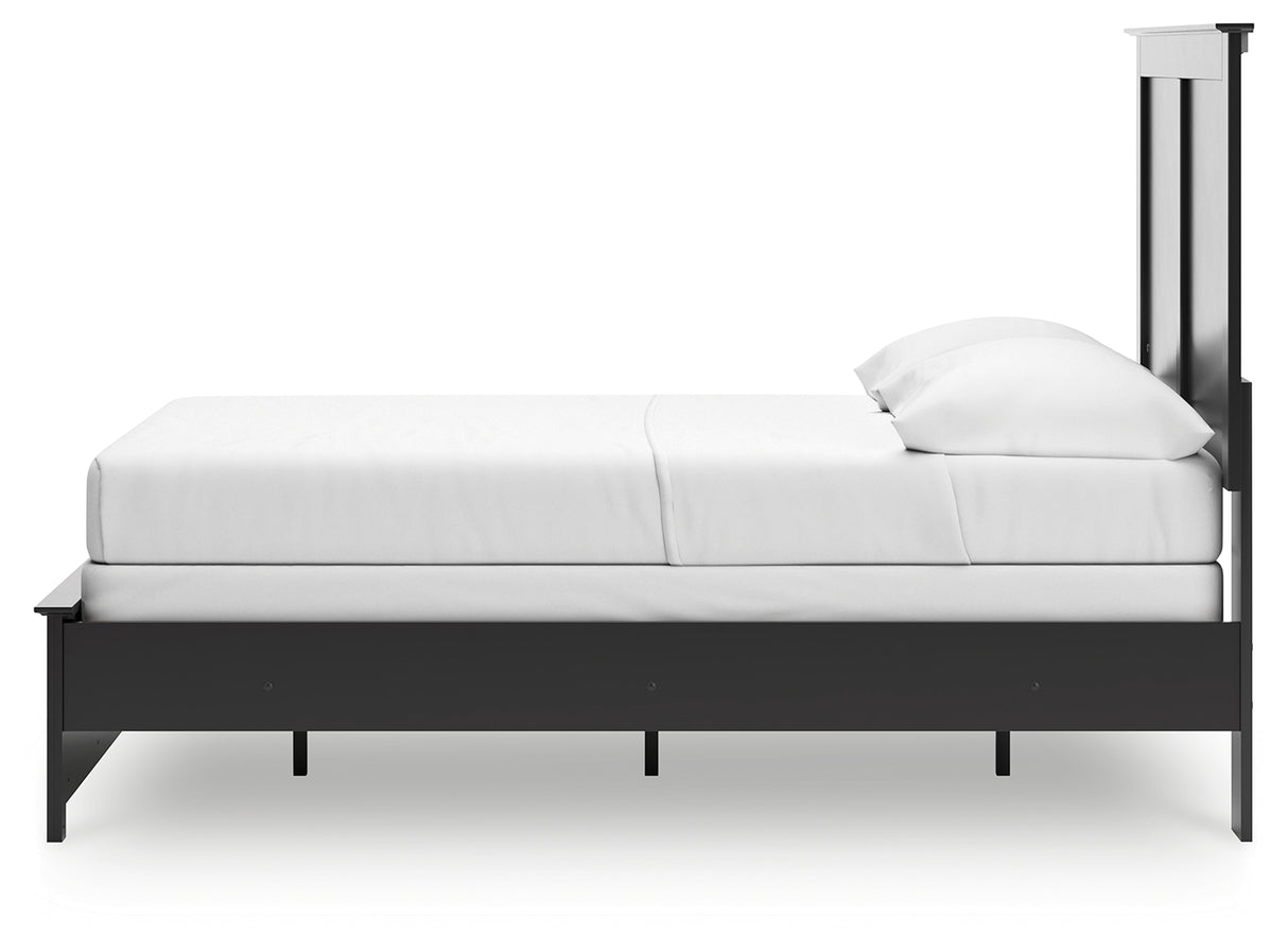 Maribel Black Full Panel Bed from Ashley - Luna Furniture