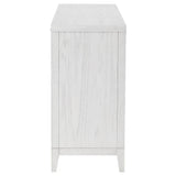 Marielle Distressed White 6-Drawer Bedroom Dresser from Coaster - Luna Furniture