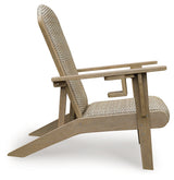 Marina Sun Beige Adirondack Chair from Ashley - Luna Furniture