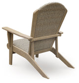 Marina Sun Beige Adirondack Chair from Ashley - Luna Furniture