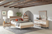 Marlow Rough Sawn Multi Platform Bedroom Set