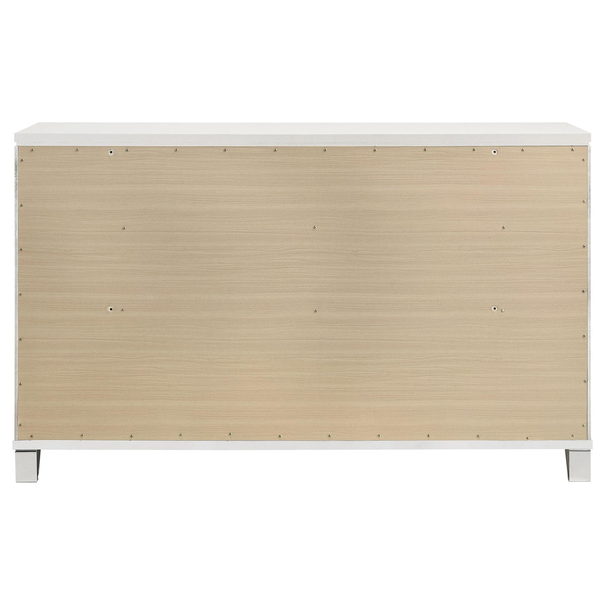 Marmore White 9-Drawer Dresser from Coaster - Luna Furniture