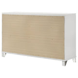 Marmore White 9-Drawer Dresser from Coaster - Luna Furniture