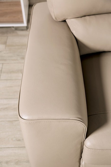 Marsicano Taupe Loveseat from Furniture of America - Luna Furniture