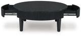 Marstream Black Coffee Table from Ashley - Luna Furniture