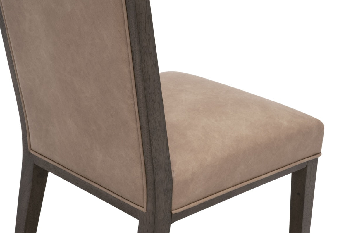 Martin Dining Chair in Ivanhoe Toast, Burnished Brown, Set of 4 from Essentials For Living - Luna Furniture