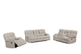 Martina Gray 3-Piece Reclining Set from Happy Homes - Luna Furniture