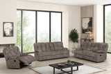 Martina Brown 3-Piece Reclining Set from Happy Homes - Luna Furniture