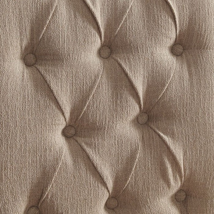 Mashall Beige/Antique Black Side Chair from Furniture of America - Luna Furniture