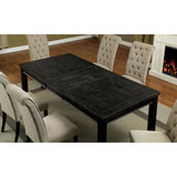 Mashall Beige/Antique Black Side Chair from Furniture of America - Luna Furniture