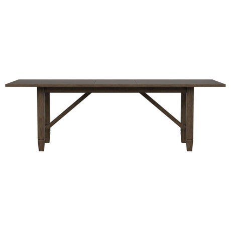 Matisse Brown 7-Piece Rectangular Dining Set from Coaster - Luna Furniture