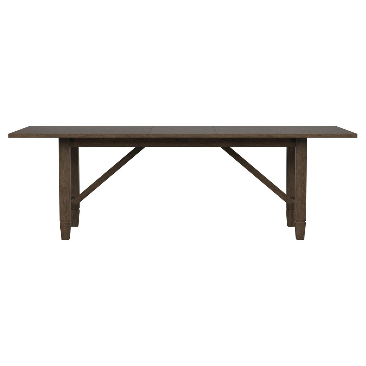 Matisse Brown Rectangular Dining Table with 18" Removable Extension Leaf from Coaster - Luna Furniture