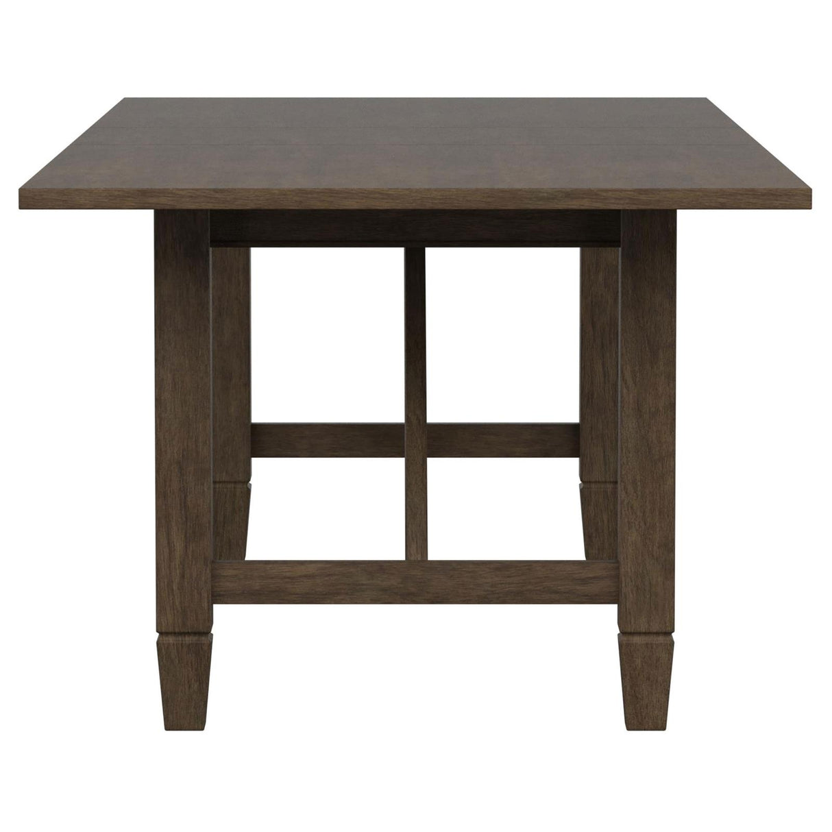 Matisse Brown Rectangular Dining Table with 18" Removable Extension Leaf from Coaster - Luna Furniture