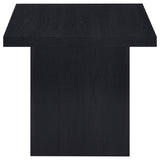 Max Black 2-Piece Rectangular Coffee and End Table Set from Coaster - Luna Furniture