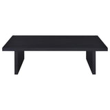 Max Black 2-Piece Rectangular Coffee and End Table Set from Coaster - Luna Furniture