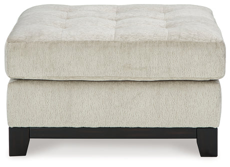 Maxon Place Chair and Ottoman in Stone from Ashley - Luna Furniture