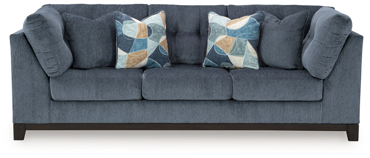 Maxon Place Navy Sofa from Ashley - Luna Furniture