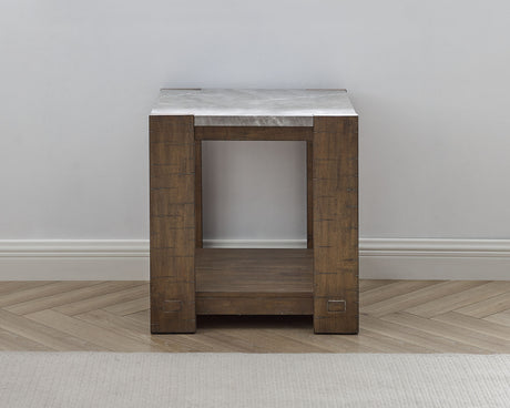 Libby Sintered Stone End Table from Steve Silver - Luna Furniture