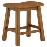 Mayfair Dark Oak 3-Piece Kitchen Island with Extension Table from Coaster - Luna Furniture