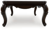 Maylee Dark Brown Coffee Table from Ashley - Luna Furniture