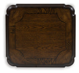 Maylee Dark Brown End Table from Ashley - Luna Furniture