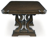 Maylee Dining Table and 10 Chairs in Dark Brown from Ashley Furniture - Luna Furniture