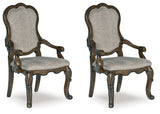 Maylee Dining Table and 4 Chairs and Bench in Dark Brown from Ashley Furniture - Luna Furniture