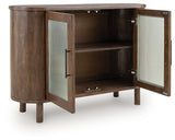 Mayridge Medium Brown Accent Cabinet from Ashley - Luna Furniture
