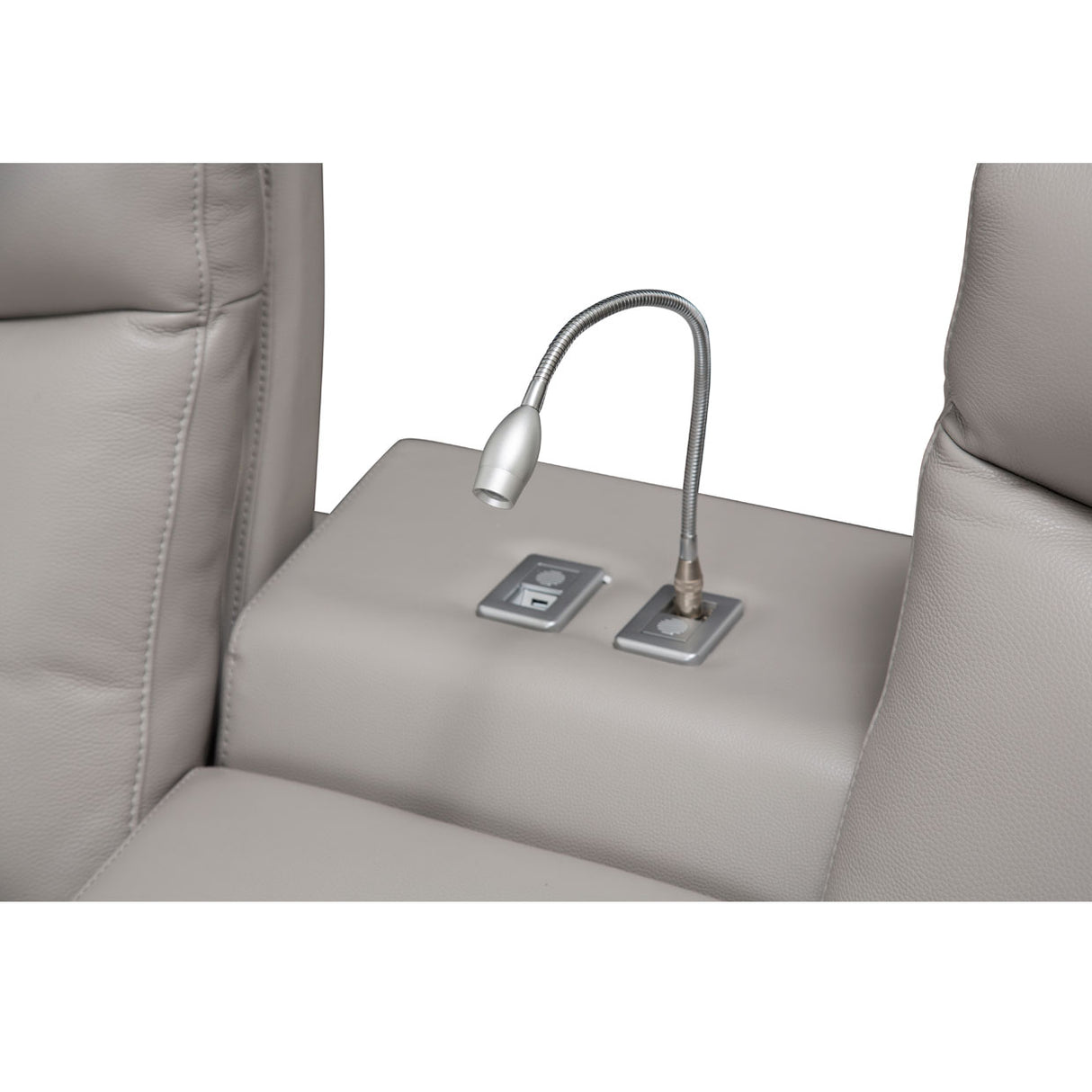 Mia Bella Dk. Espresso Bentley Loveseat Set W/motion (3 Pc) from Michael Amini - Luna Furniture