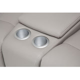 Mia Bella Dk. Espresso Bentley Loveseat Set W/motion (3 Pc) from Michael Amini - Luna Furniture